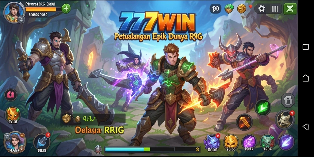 Gambaran gameplay menakjubkan dari RPG 777WIN dengan petualangan yang mendebarkan.