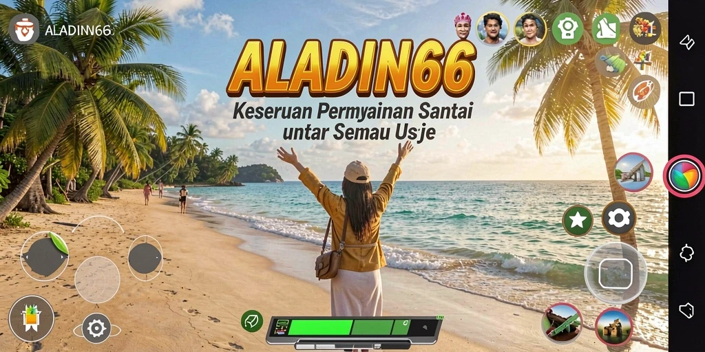 Screenshot gameplay ALADIN66 menunjukkan momen seru bermain game Casual.