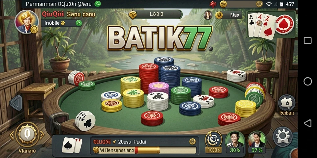 Screenshot gameplay QiuQiu yang menampilkan keseruan permainan.