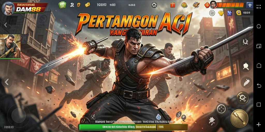 Gameplay intens DAM88 dengan aksi seru dan karakter keren.