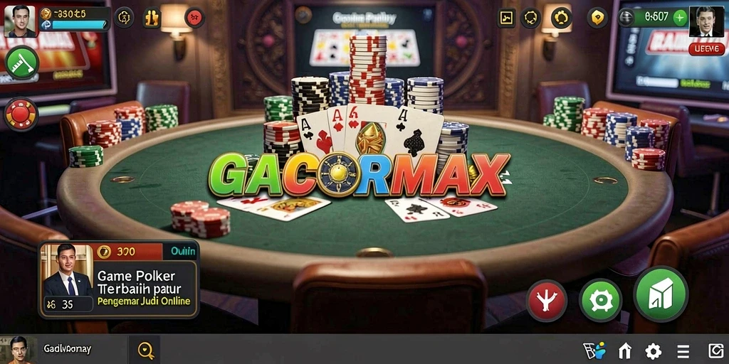 GACORMAX menampilkan gameplay Poker yang seru dan mendebarkan.