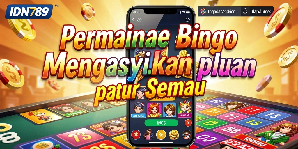 Screenshot IDN789 menampilkan aksi seru dalam permainan Bingo.