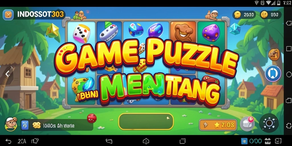 Tampilan gameplay menarik dari INDOSLOT303 dengan tantangan Puzzle.