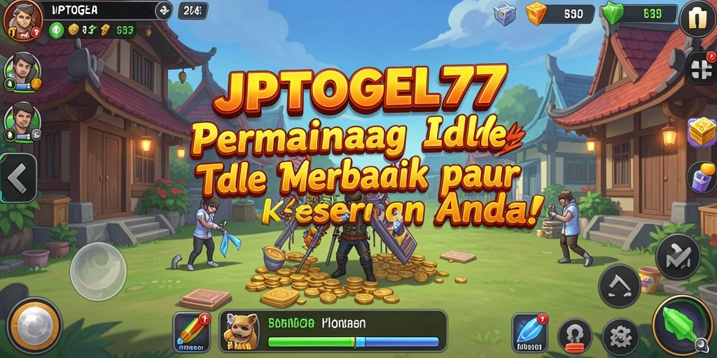 Screenshot gameplay JPTOGEL77 menampilkan elemen Idle yang menarik.