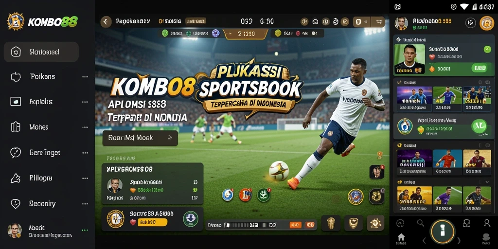 Tampilan menarik dan fitur lengkap dari KOMBO88.
