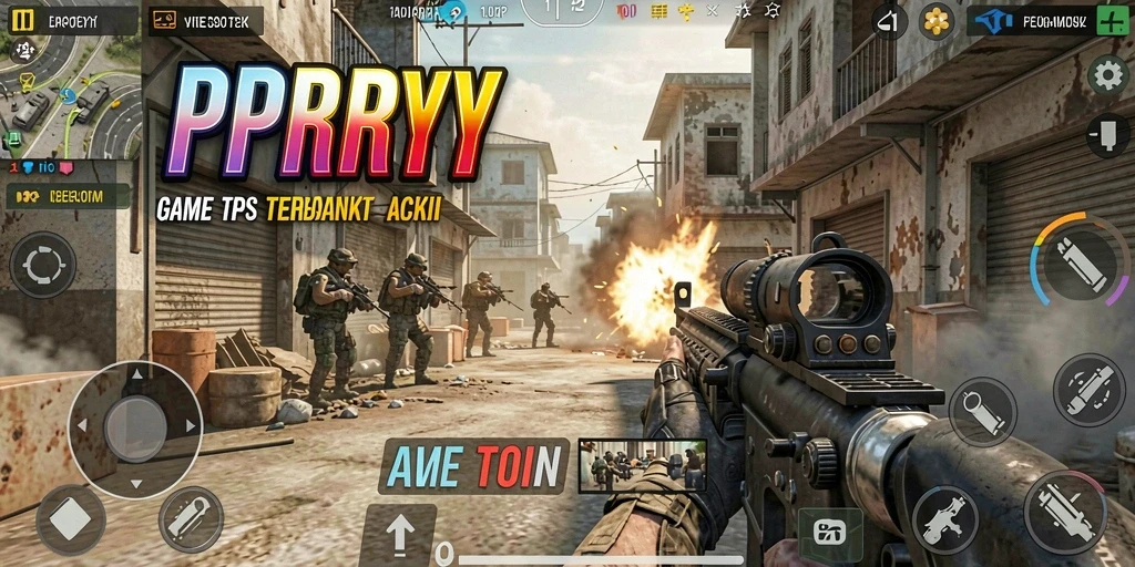 Gameplay PPRRYY yang penuh aksi dan seru.