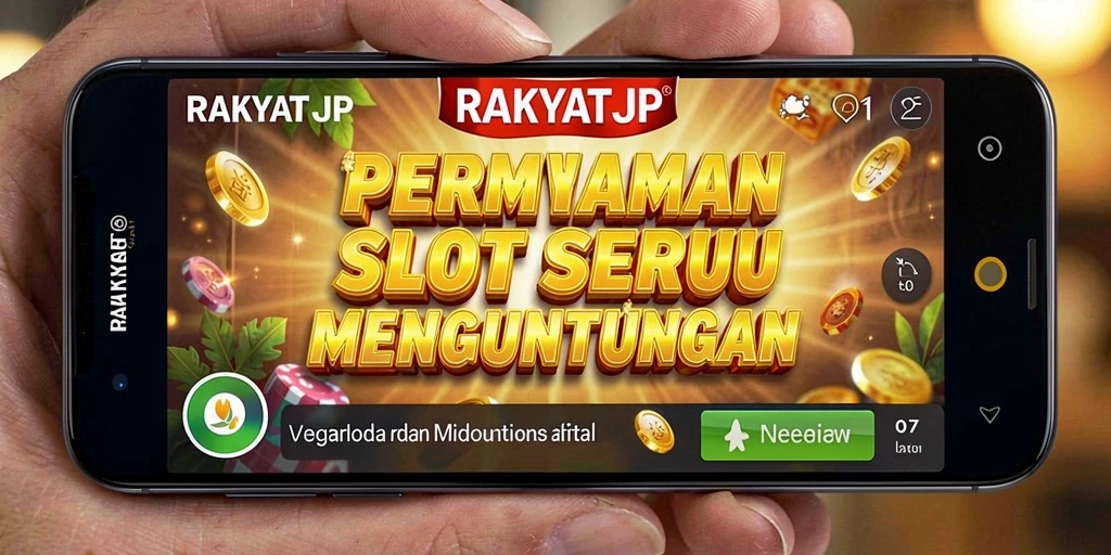 Gameplay RAKYATJP yang seru dengan berbagai tema slot.
