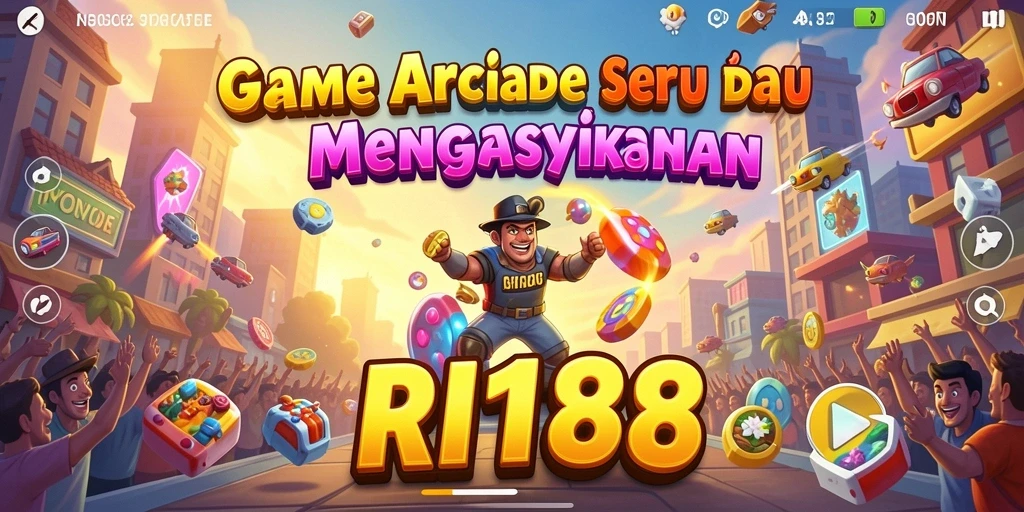 Tampilan seru gameplay RI188 yang memikat para pemain arcade.