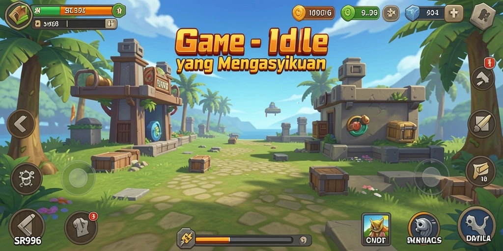Tampilan gameplay seru dan menarik dari SR996.