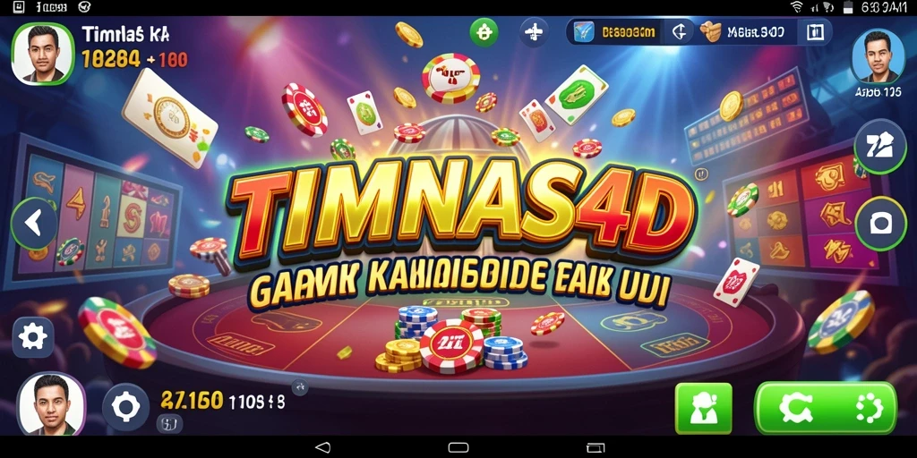 Tampilan gameplay menarik dari TIMNAS4D dengan dealer langsung.