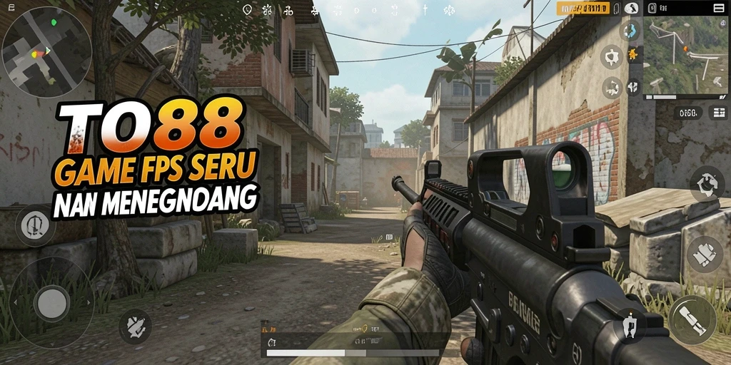 Gameplay TO88 menampilkan aksi seru dalam pertempuran FPS.