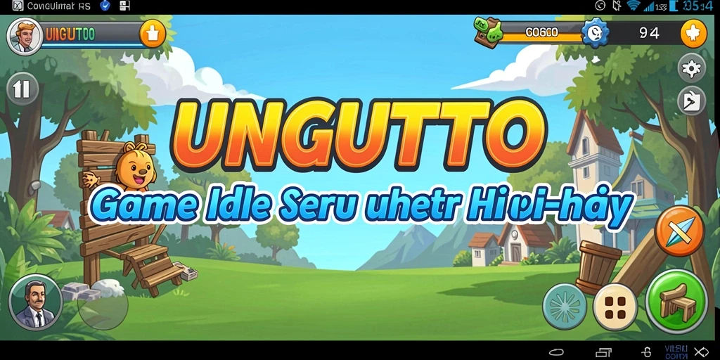 Screenshot gameplay UNGUTOTO menampilkan aksi dan progres yang menarik.